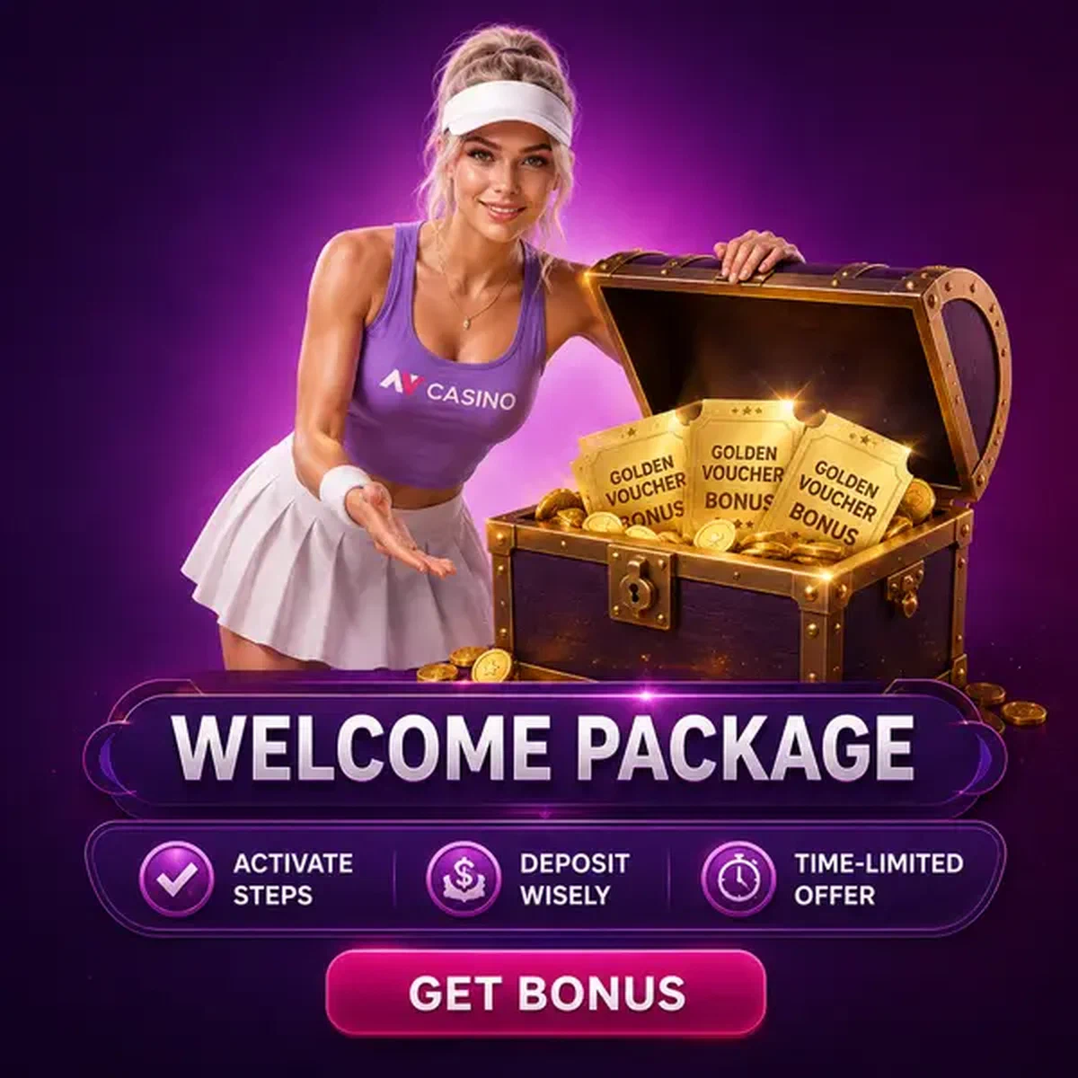Speler ontdekt welkomstbonus schatkist bij NV Casino Bonussen en Promoties
