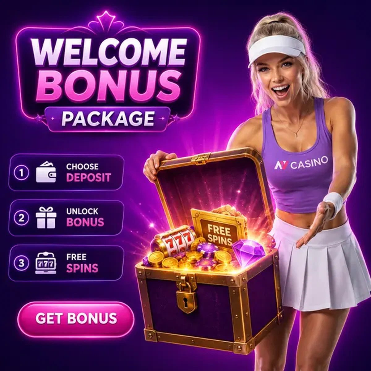 Speler ontdekt welkomstbonus schat bij NV Casino met gloeiende beloningen